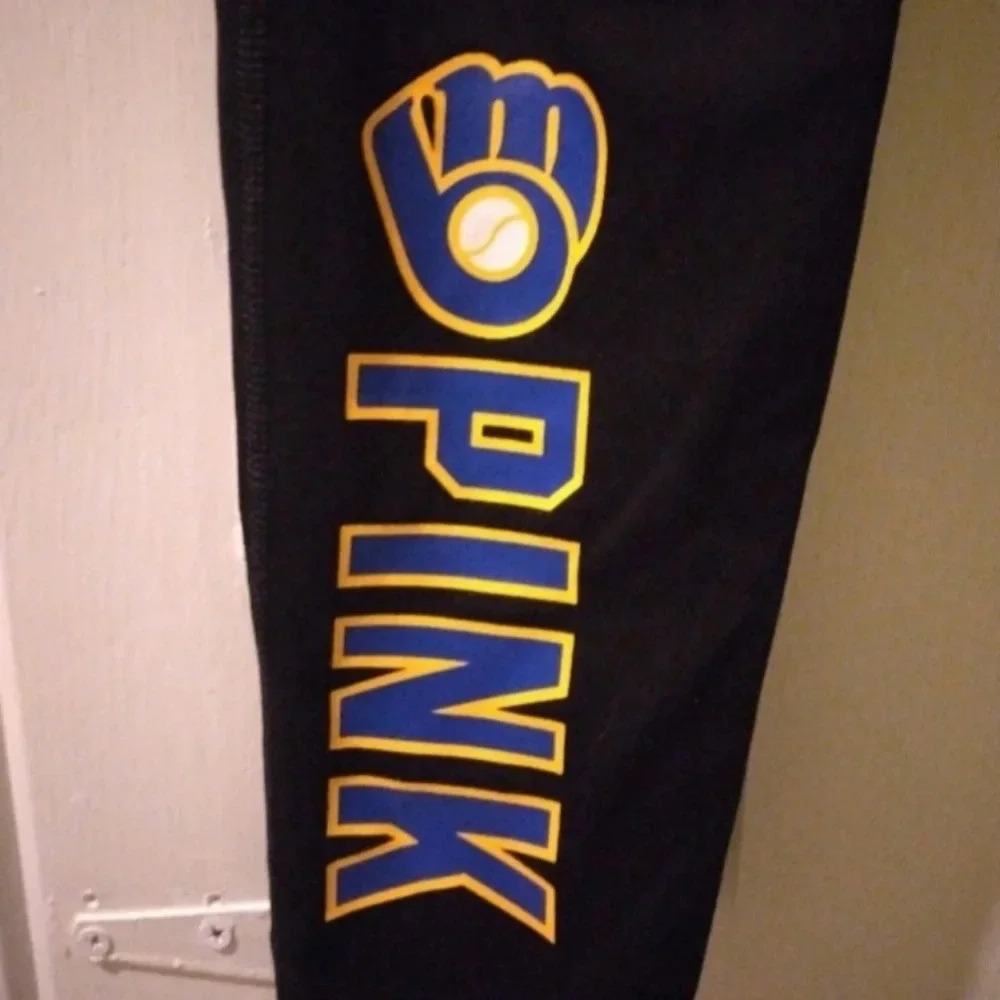 VS PINK Brewers ultimate leggings-small *NEW*
